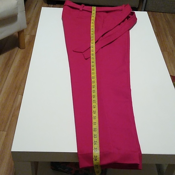 LOFT Pink Pants with pockets - Picture 3 of 9